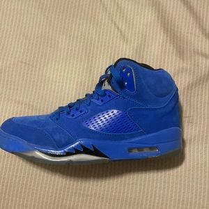 Retro Blue Jordan 5’s